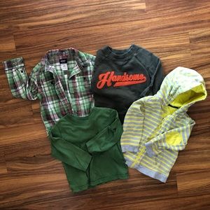 ❌SOLD❌4pc Bundle 2T Tops